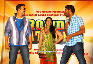 Sonakshi Sinha Rowdy Rathore First Look Launch stills