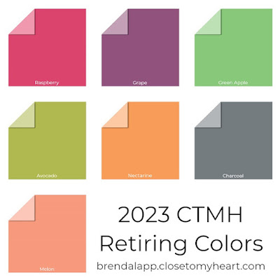 2023 CTMH Retiring Colors