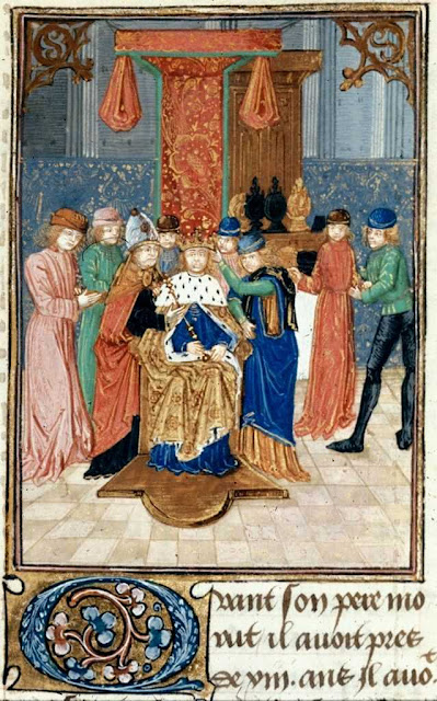 Coroação do Rei Balduíno com treze anos