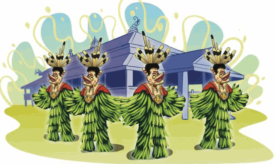 tari Hudog, Kalimantan Timur