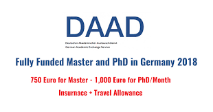 DAAD International Scholarships in Germany Related Postgraduate Courses 2018-19, Eligibility Criteria, Descriptions, Application deadline, field of study, advantage of the scholarship