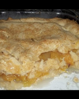 My Grandmother's Fresh Peach Cobbler 