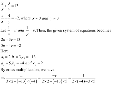 2x-y=6 x-y=2 by cross multiplication 229406-2x-y=6 x-y=2 by cross multiplication