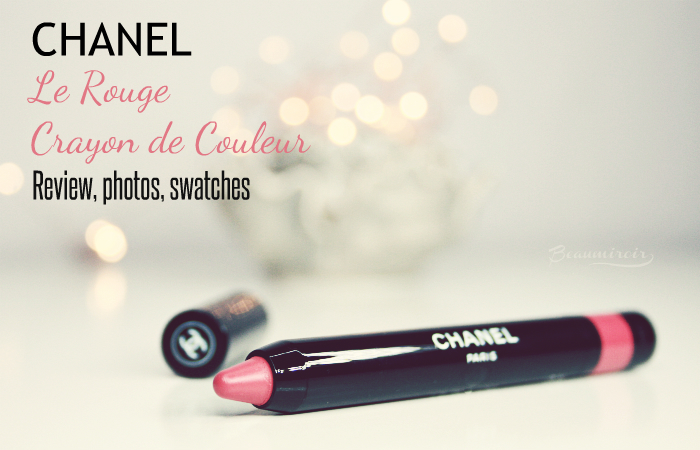 Chanel Le Rouge Crayon de Couleur Lipstick: review, photos, swatches
