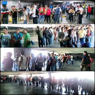 Picture of Seafarers' long lines for SIRB application