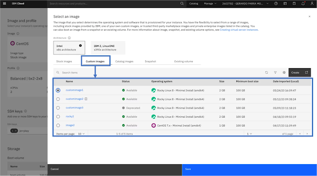 Getting the most out of IBM Cloud VPC images