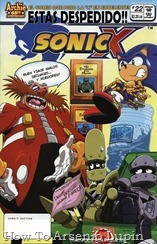 Actualización 17/05/2018: Se agrega el numero 22 de Sonic X por Pablo_Av para The Tails Archive y La casita de Amy Rose. Una no tan excelente aventura: Después de años de servicio, el malvado Eggman despide a sus leales secuaces robots Decoe y Bocoe y los reemplaza con los bots más mortíferos de la historia, Dukow y Bukow. ¡Estos nuevos bots no se "perderán" por una respuesta, y le entregarán a Sonic la pelea de su vida! Si espera incluso una pequeña oportunidad para la victoria, ¡Sonic debe formar equipo con la última persona que cualquiera esperaría!