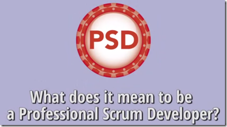 What does it mean to be a Professional Scrum Developer?