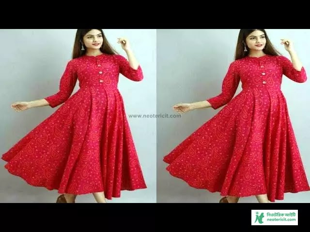 New Eid Clothes for Girls - New Eid Clothes Design 2023 - New Eid Clothes for Boys and Girls 2023 - eid er jama - NeotericIT.com - Image no 12