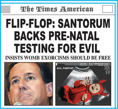 Rick Santorum Comic