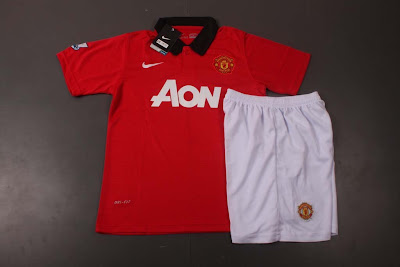 Jersey Kids Manchester United (MU) Home 2013-2014