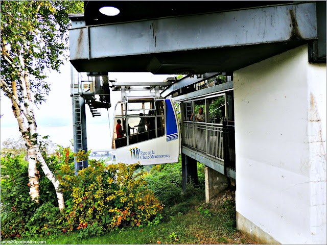 Teleférico del Parque Chute Montmorency, Quebec