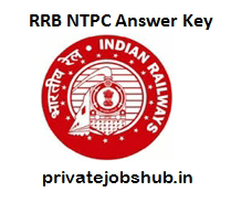 RRB NTPC Answer Key