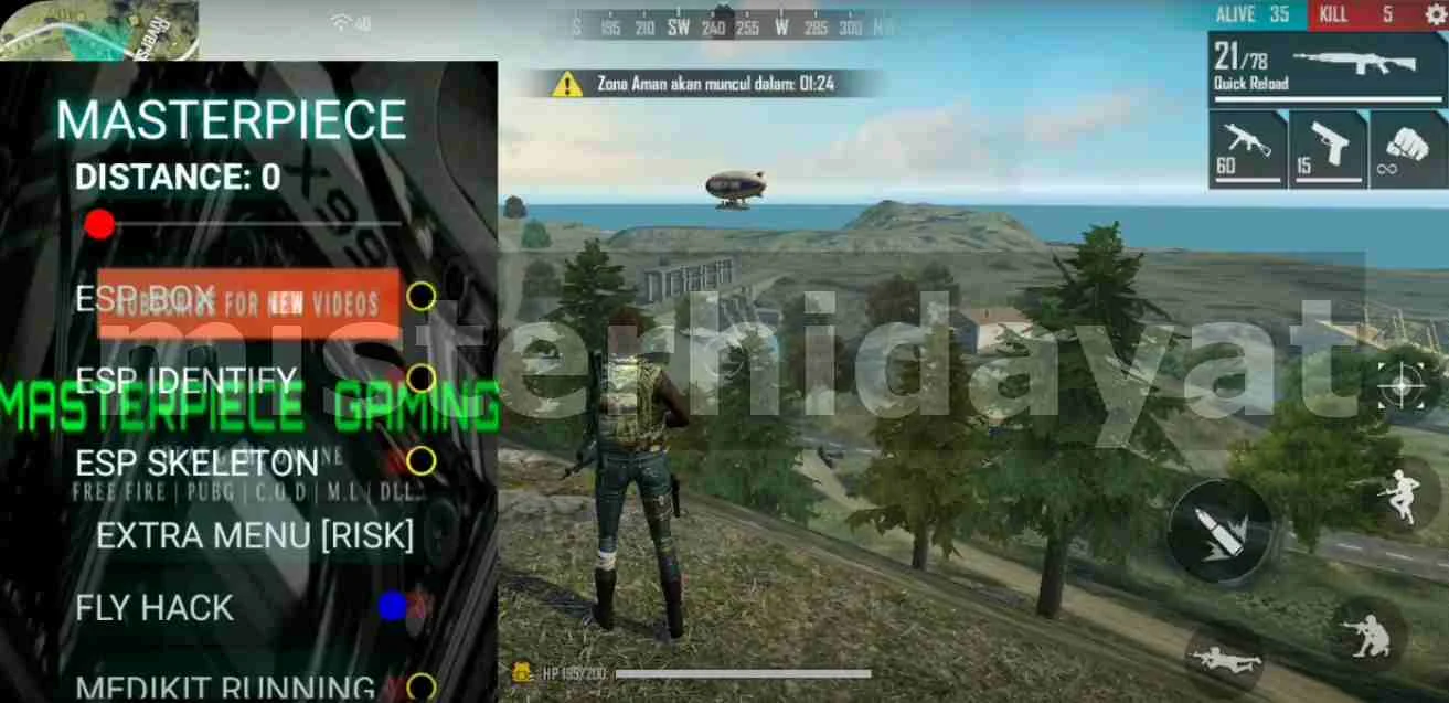 Apk Mod Menu Free Fire Terbaru Full Feature By Masterpiece Gaming V10