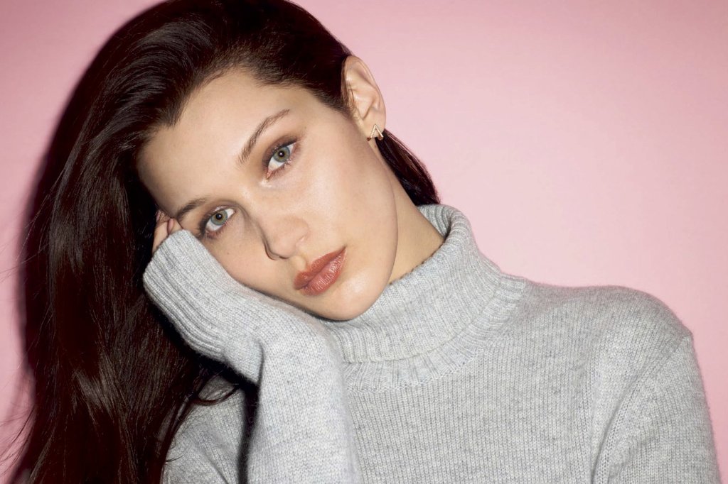bella hadid sexy models w magazine photo shoot