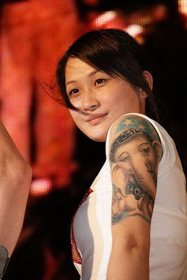 Asian Tattoo Models