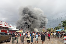  Polres Dalami Kasus Isu Penculikan Berujung Kerusuhan dan Pembakaran Bangunan di Wamena