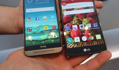 Perbandingan Layar LG G4 vs. HTC One M9