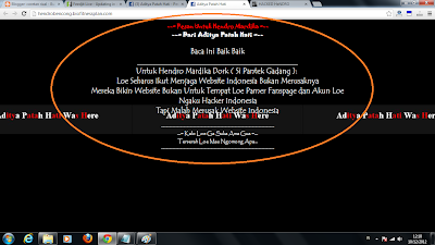 Hacker Indonesia TAPI Merusak Website Indonesia