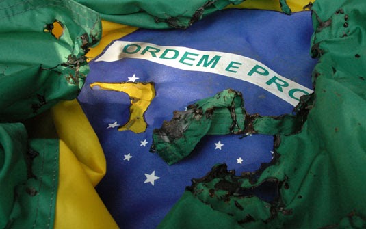 Bandeira do Brasil 40 x 60 cm. - NaMega Festas