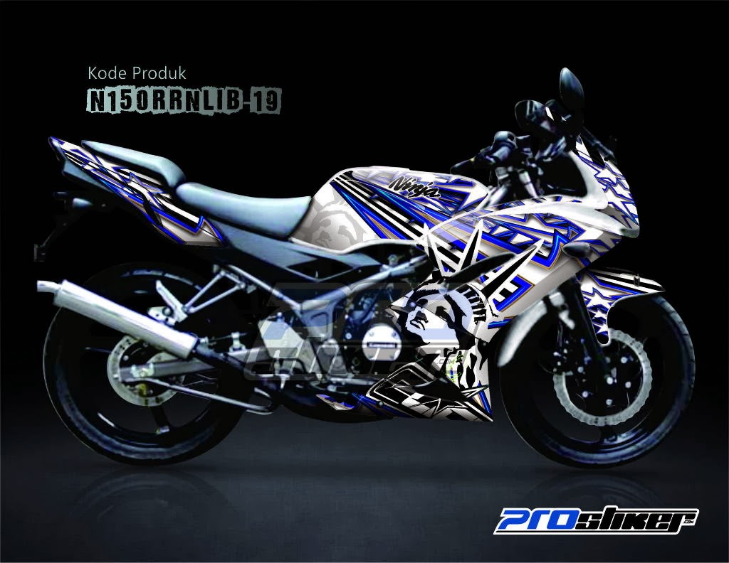  Stiker  Motor  Decal Dan Striping Full Body Pro  Stiker  