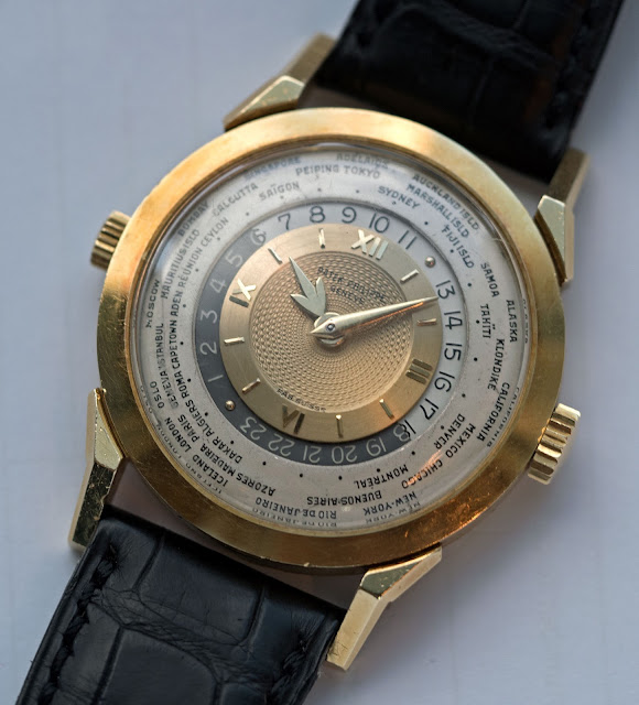 La réplica del reloj Patek Philippe World Time Eurasia Dial se vendió a un precio alto en una subasta