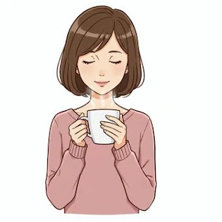 ほっこり話イメージ:コーヒーを飲む heartwarming moments