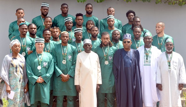 President Tinubu Honors Super Eagles with Prestigious National Award and Prime Real Estate