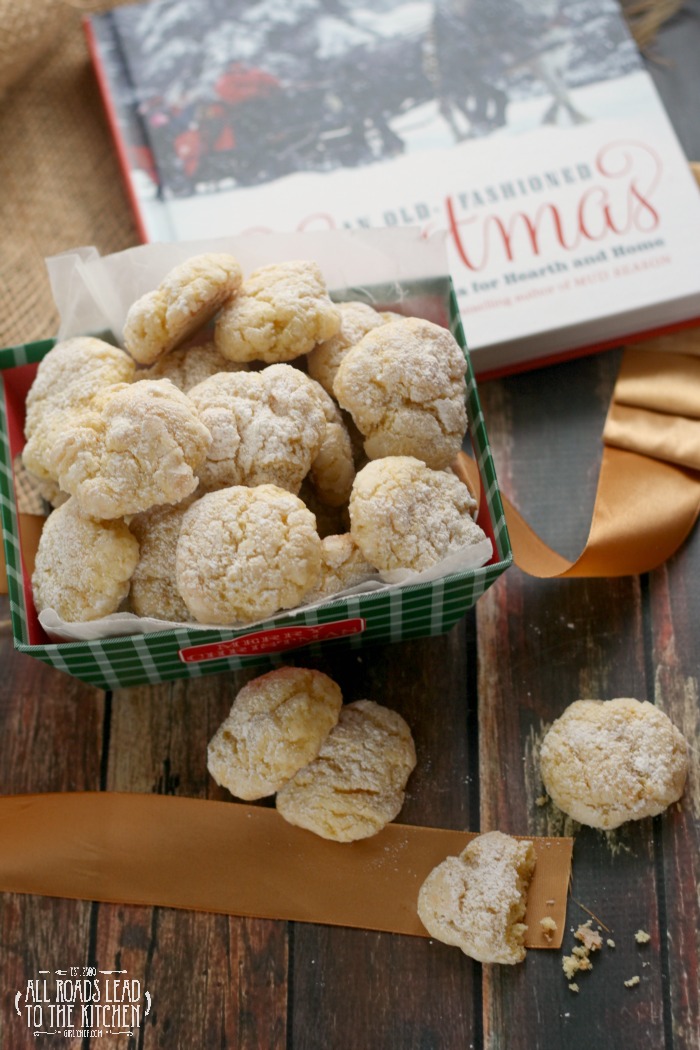 Eggnog Gooey Butter Cookies