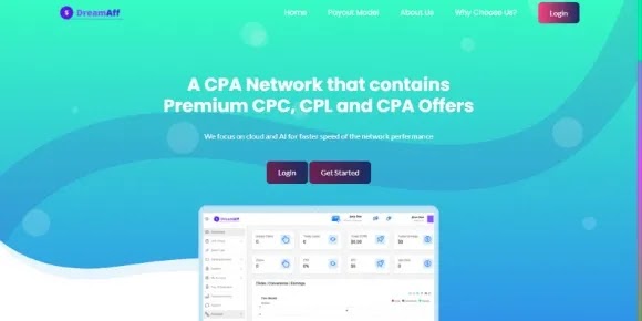 Script PHP Plataforma Network Premium CPC CPL e CPA