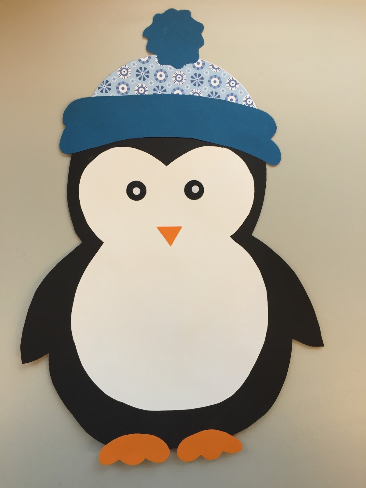 Fensterdeko Pinguin Freebie Klassenkunst