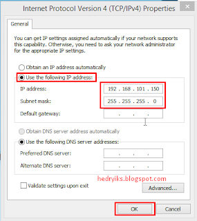 Cara Merubah IP Address