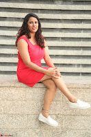Shravya Reddy in Short Tight Red Dress Spicy Pics ~  Exclusive Pics 058.JPG