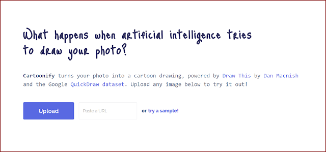 موقع جديد  يحول صورك إلى رسومات باستخدام  الذكاء الإصطناعي | امادوكس للمعلوميات 