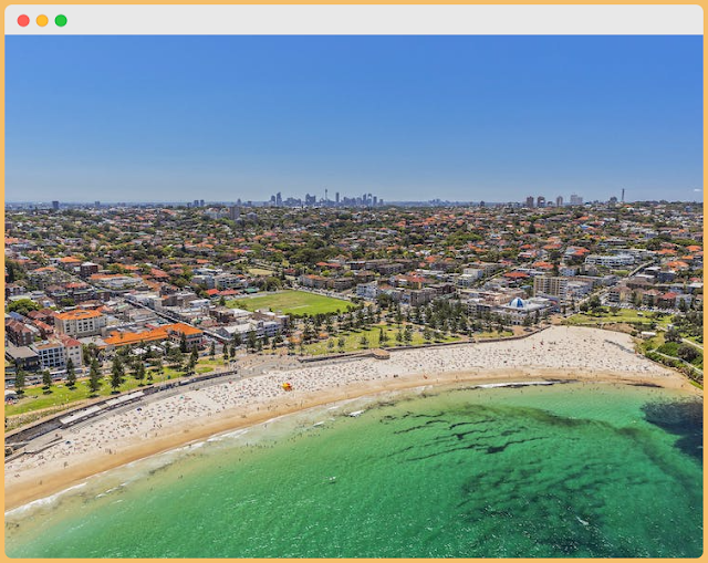 Coogee Beach in sydney