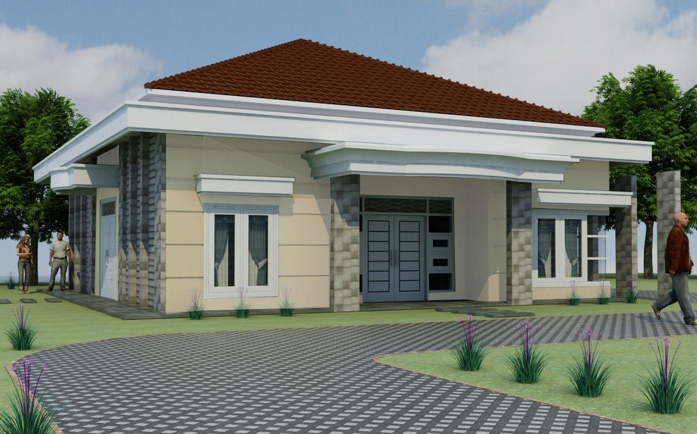 3 Contoh Desain Rumah Minimalis Modern 1 Lantai  Desain  