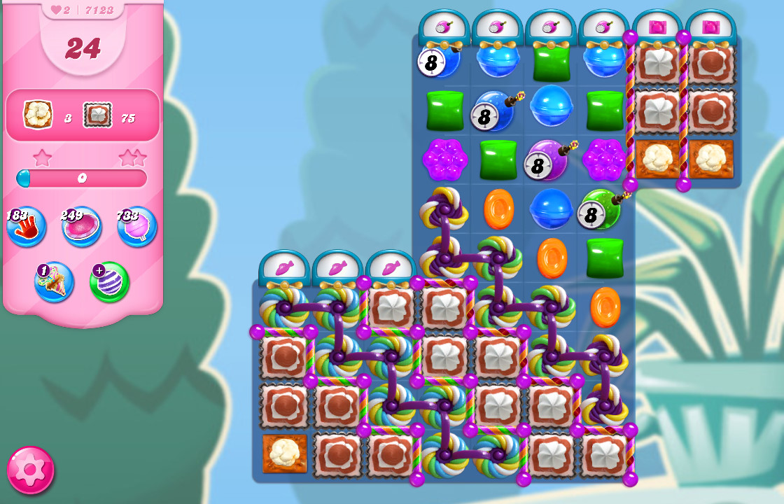 Candy Crush Saga level 7123