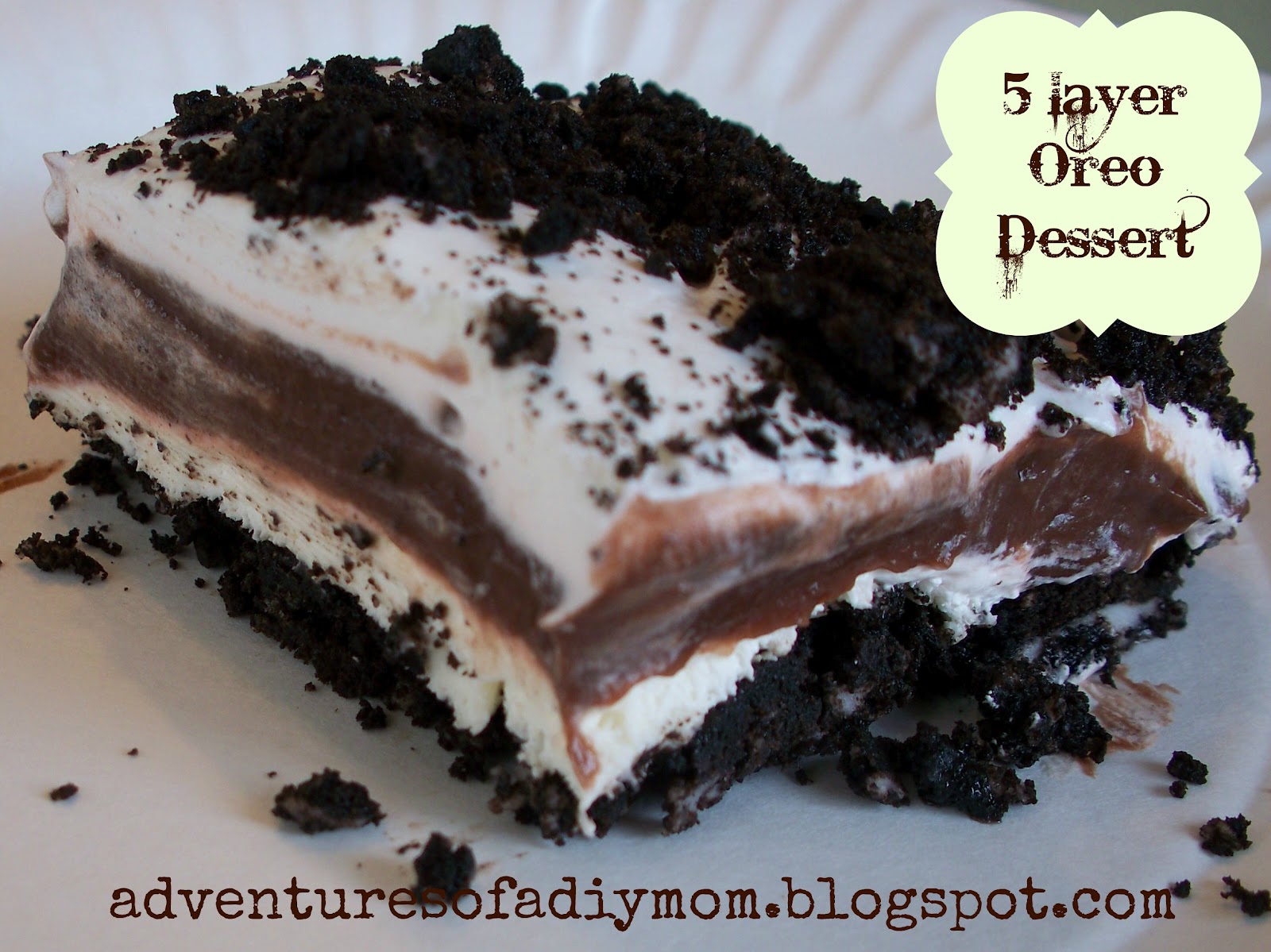 Five Layer Oreo Dessert and Tasteful Tuesday Party - Life ...
