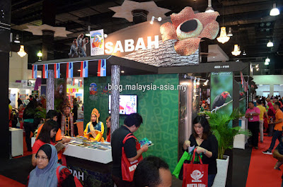 Sabah Tourism Booth Matta Fair