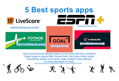 5 Best sports apps