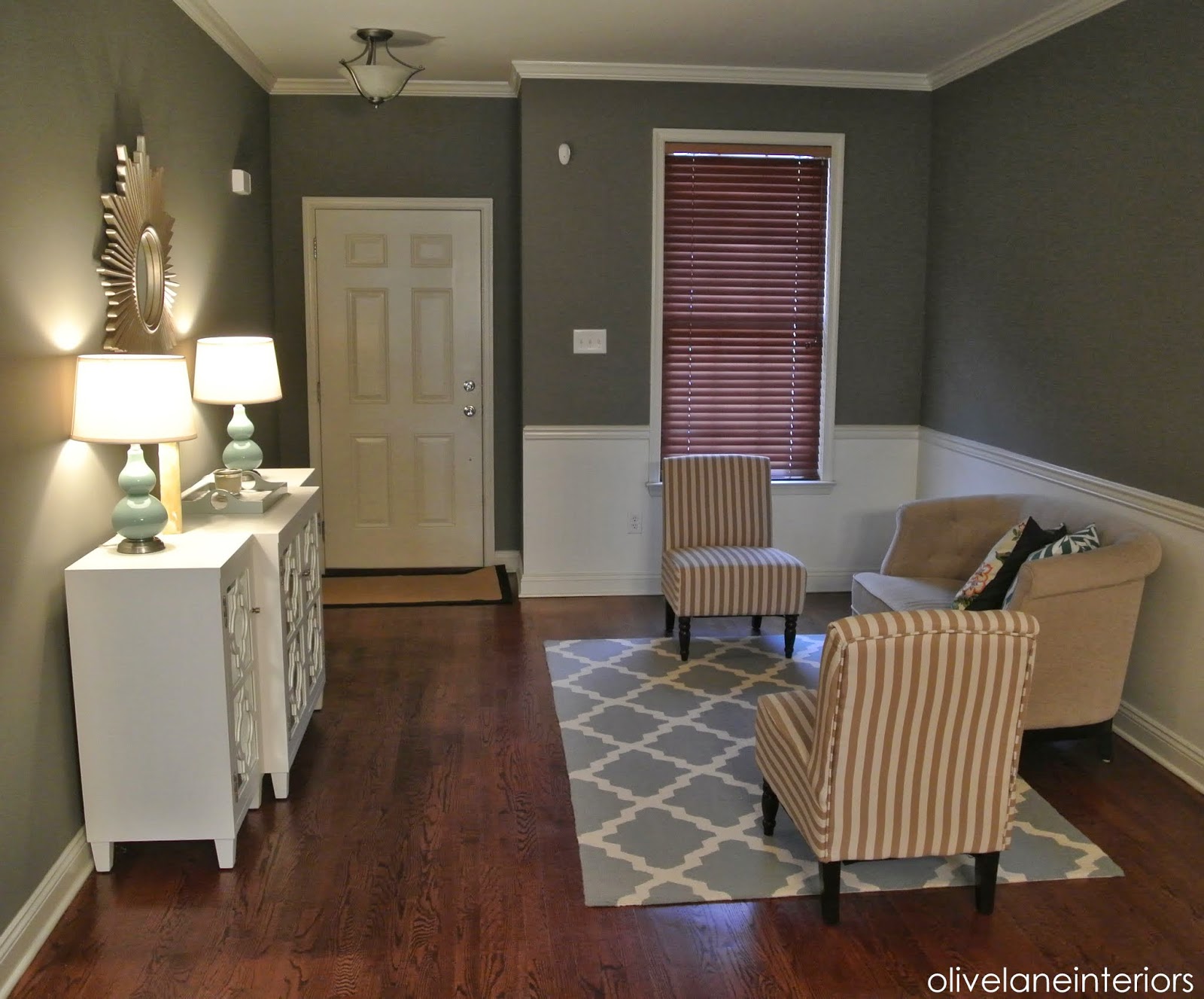 Olive Lane: Living Room Before & After