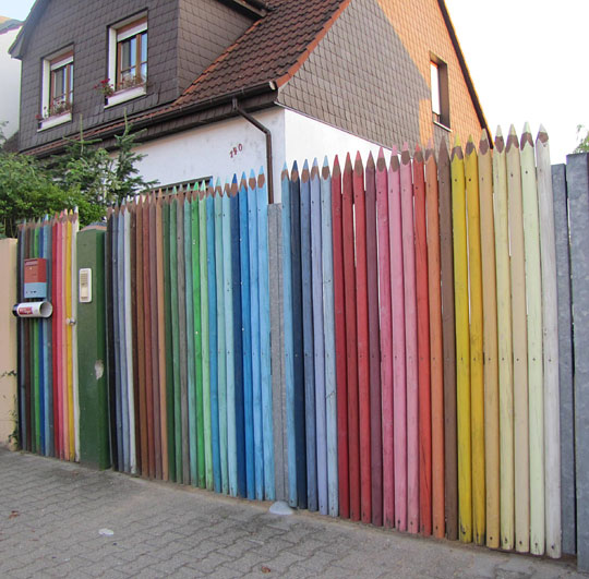 pencil fence