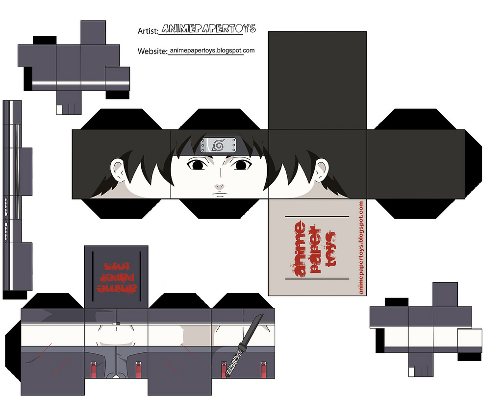 Cool Anime Papercraft hamanochi