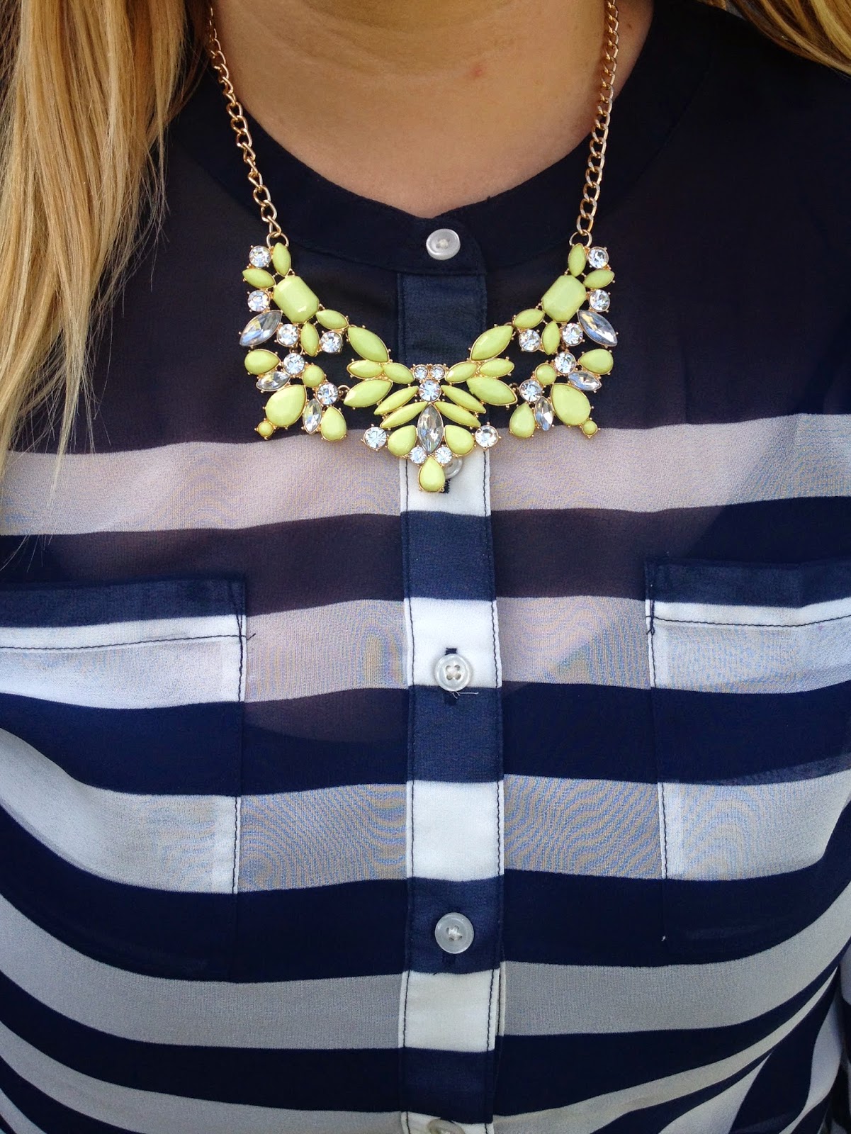 Old Navy Floral Necklace