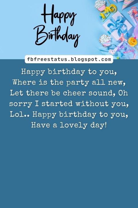 Funny Birthday Wishes