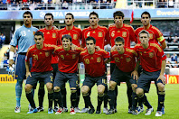 SELECCIÓN DE ESPAÑA SUB 21 - Temporada 2008-09 - Sergio Asenjo, Marc Torrejón, Mario Suárez, Javi García, Javi Martínez y Raúl García; Adrián, Bojan, Jurado, Azpilicueta y Monreal - INGLATERRA Sub21 2 (Campbell y Milner), ESPAÑA Sub21 0 - 18/06/2009 - Campeonato de Europa de Selecciones Sub21, fase de grupos - Goteborg, Suecia, estadio Gamla Ullevi