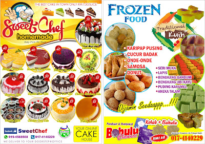 BUDGET GRAPHIC: CAKE, FROZEN FOOD & TRADITIONAL KUIH