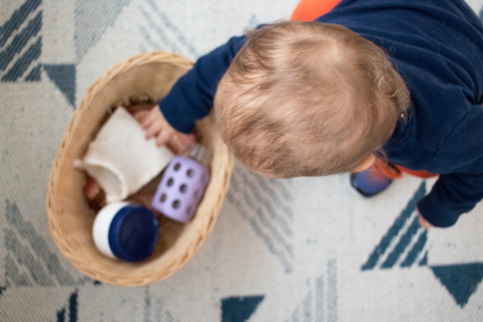 Open And Close Basket Montessori Young Toddler Week 6