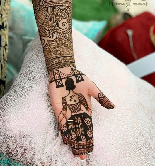 Modern mehndi designs