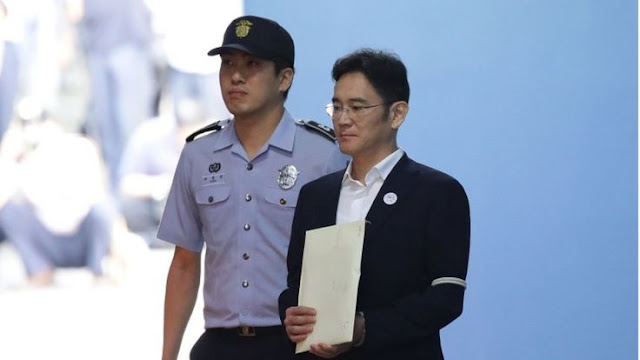 Samsung heir Lee Jae-yong jailed for corruption